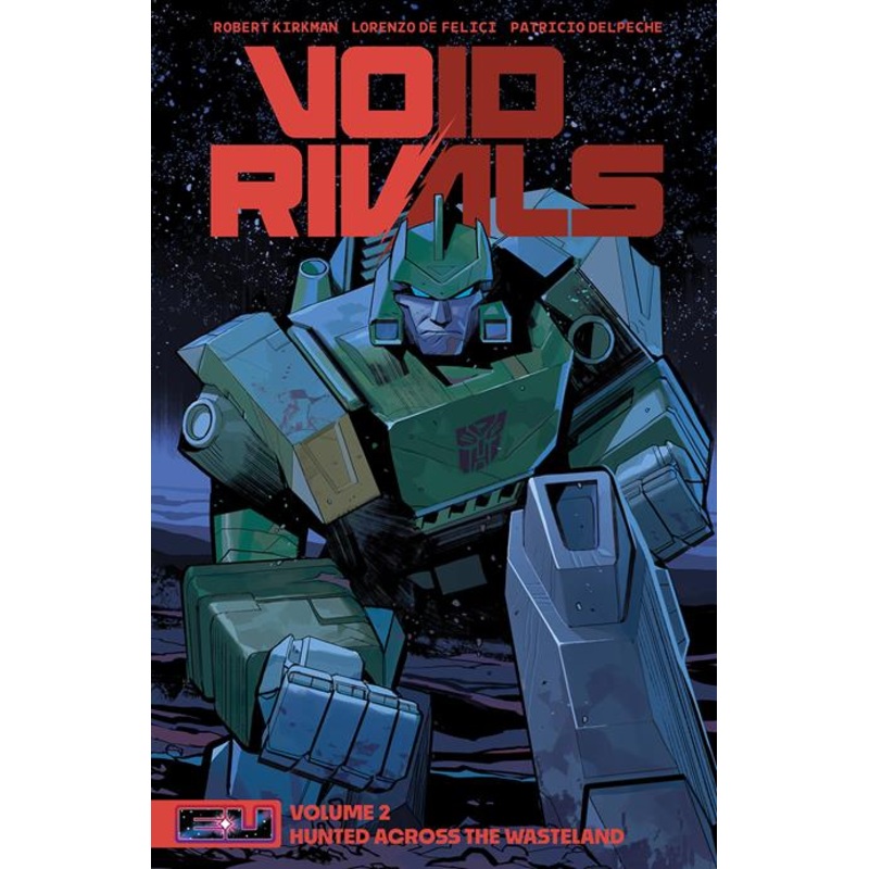 Void Rivals Volume 2: Hunted Across The Wasteland TP Direct Market Exclusive Lorenzo De Felici Decepticon Cover