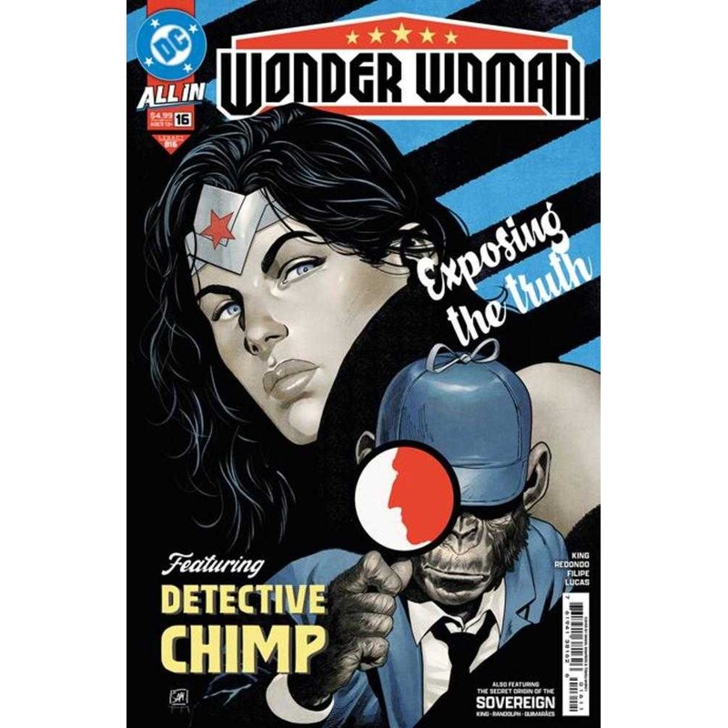 Wonder Woman #16 Cover A Daniel Sampere