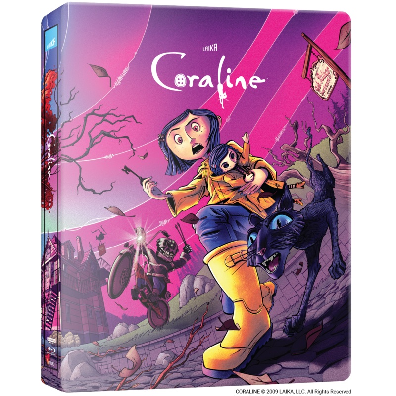 Coraline - 4K UHD Blu-ray Steelbook