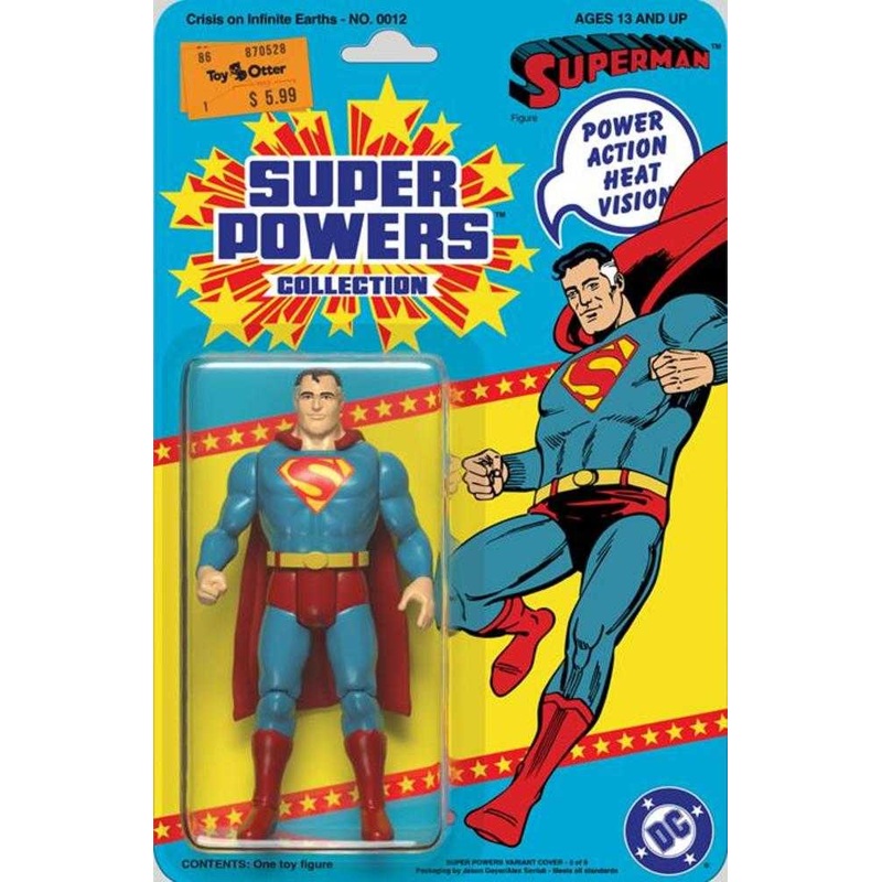 Crisis On Infinite Earths #12 Facsimile Edition Cover D Super Powers Variant