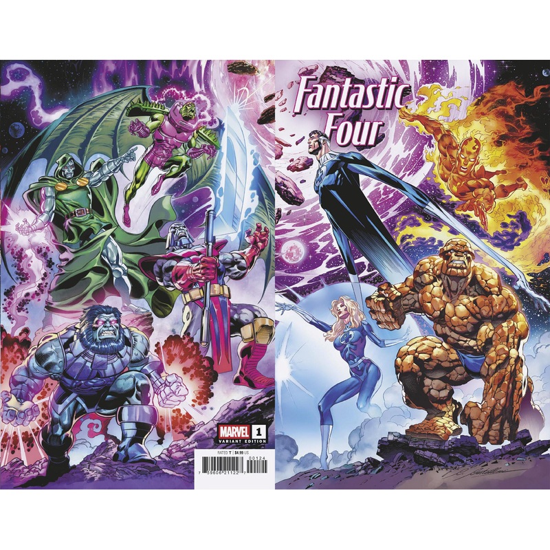 Fantastic Four #1 Claudio Castellini Wraparound Variant