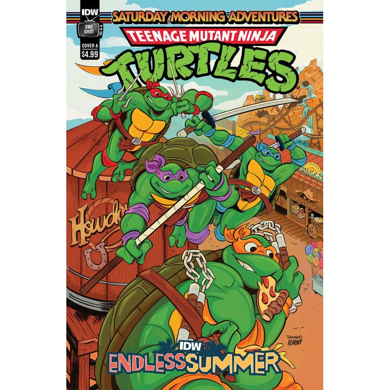 IDW Endless Summer--Teenage Mutant Ninja Turtles: Saturday Morning Adventures Cover A (Tango)