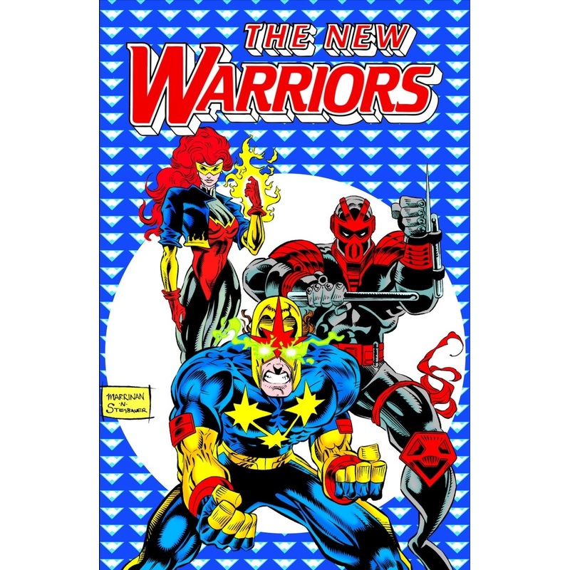 New Warriors: Nova & Night Thrasher Omnibus Chris Marrinan Cover HC