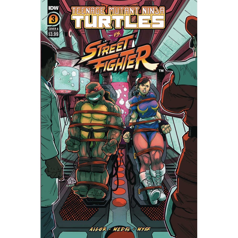 Teenage Mutant Ninja Turtles vs Street Fighter #3 (Of 5) Cover A Medel