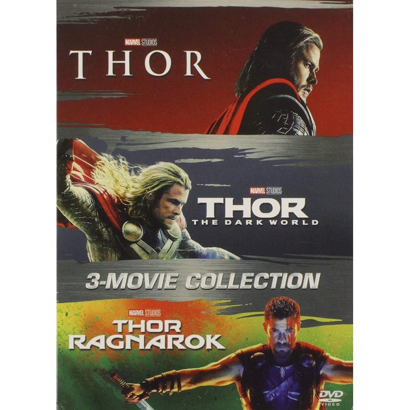 Thor DVD Series Movies 1-3 Set Includes All 3 Movies