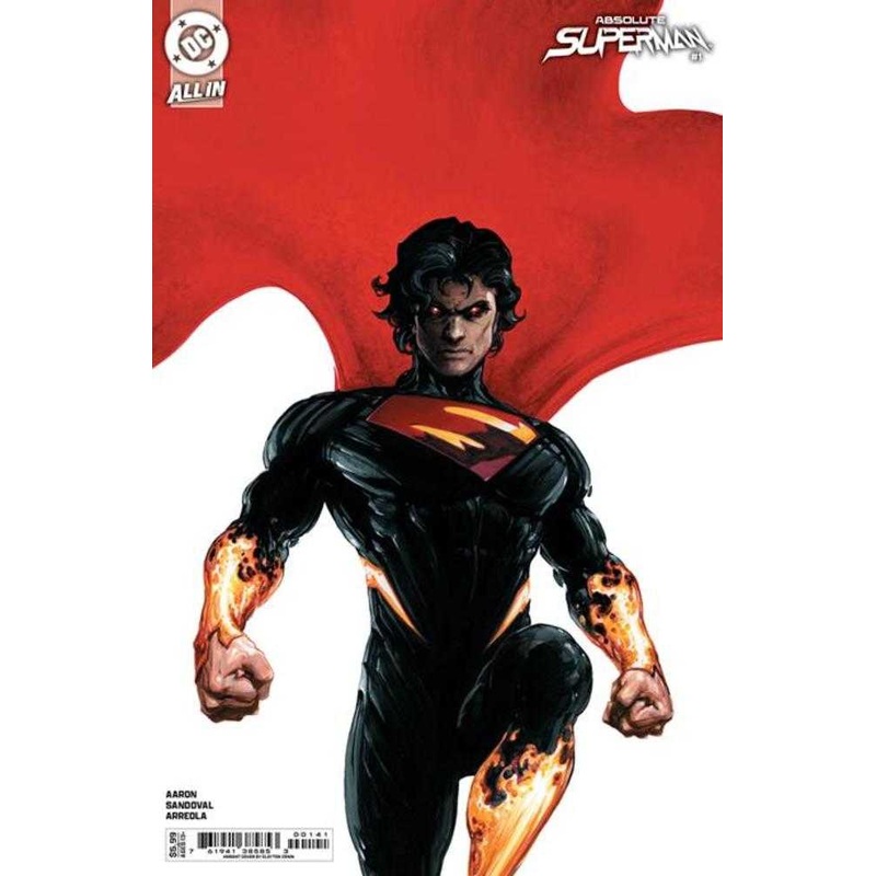 Absolute Superman #1 Cover D Clayton Crain Card Stock Variant *one copy per customer*
