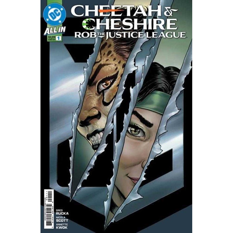 Cheetah And Cheshire Rob The Justice League #1 (Of 6) Cover A Nicola Scott