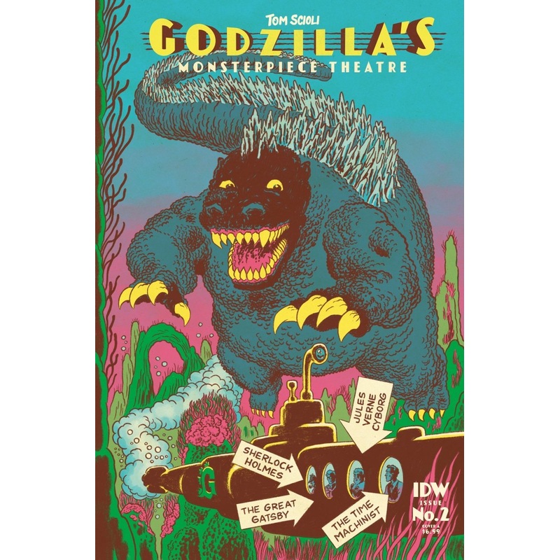 GodzillaS Monsterpiece Theatre #2 Cover A (Scioli)