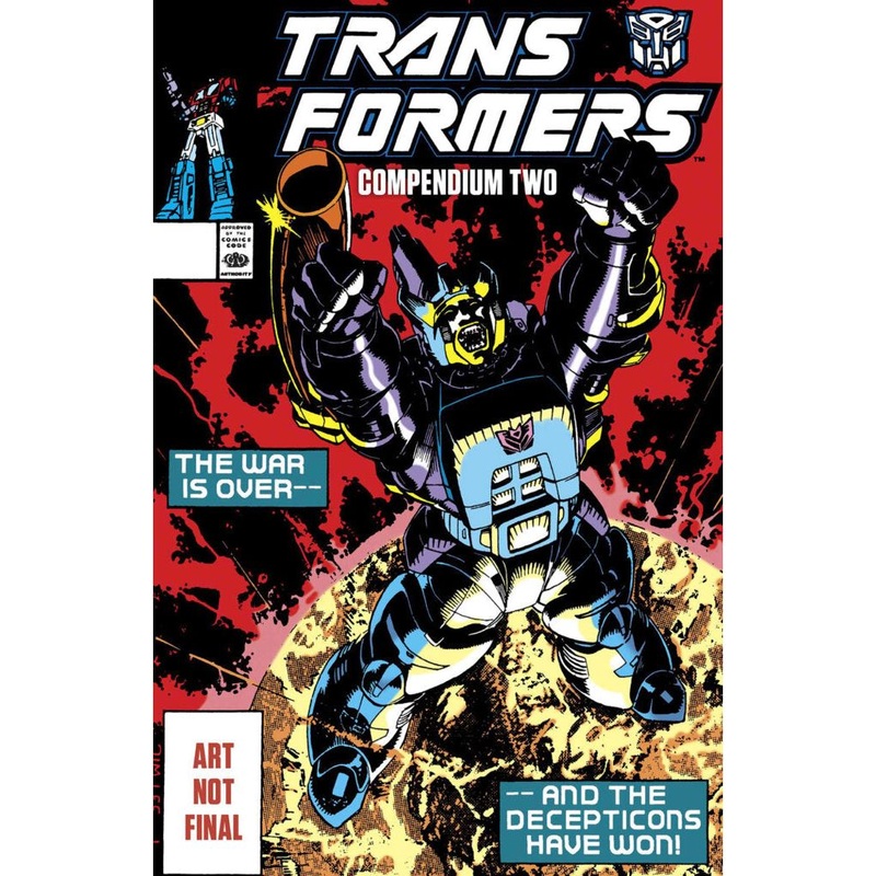 TRANSFORMERS COMPENDIUM TP BOOK 2 DANIEL WARREN JOHNSON & MIKE SPICER CVR In-Store Date: 10/8/2025