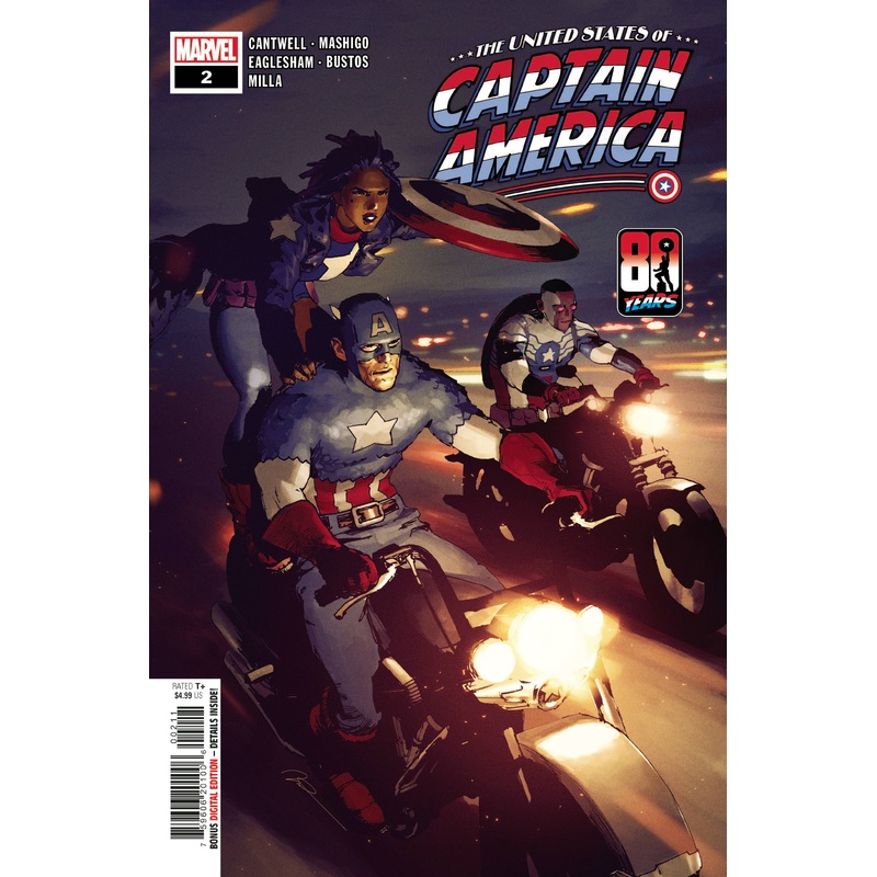 UNITED STATES CAPTAIN AMERICA #2 (OF 5) This only, one comic book.