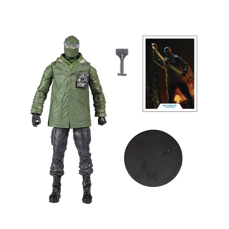 DC Batman Movie Riddler 7 Inch Scale Action Figure