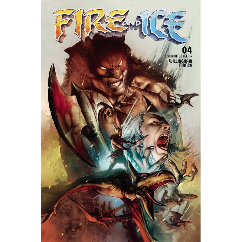 FIRE AND ICE #4 CVR B LEONARDO MANCO VAR (15 Oct Release)