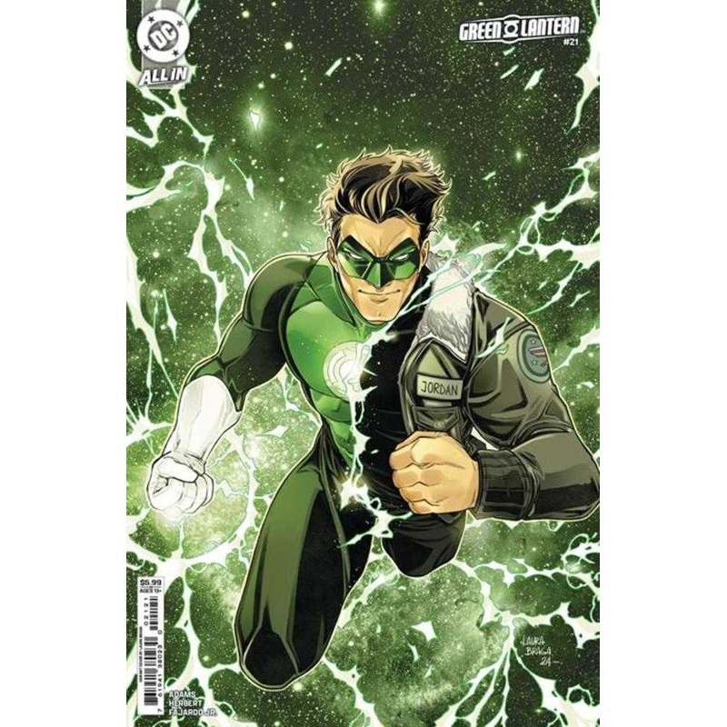 Green Lantern #21 Cover C Laura Braga Card Stock Variant