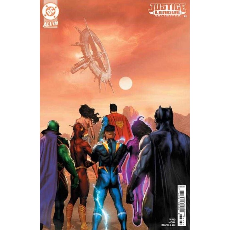 Justice League Unlimited #1 Cover I 1 in 25 Dave Wilkins Card Stock Ratio Variant
