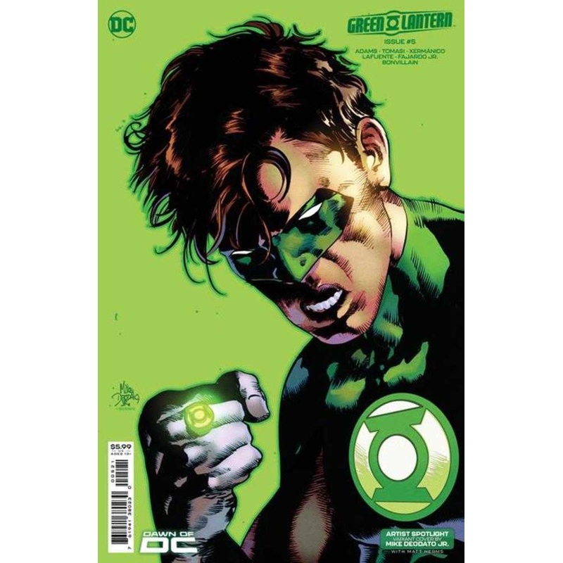 Green Lantern #5 Cover C Mike Deodato Jr Artist Spotlight Card Stock Variant