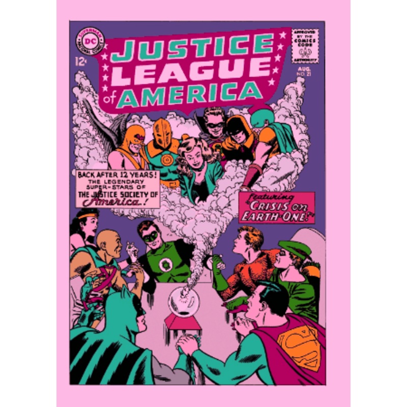 JUSTICE LEAGUE OF AMERICA #21 FACSIMILE EDITION CVR B MIKE SEKOWSKY FOIL VAR (12 Nov Release)